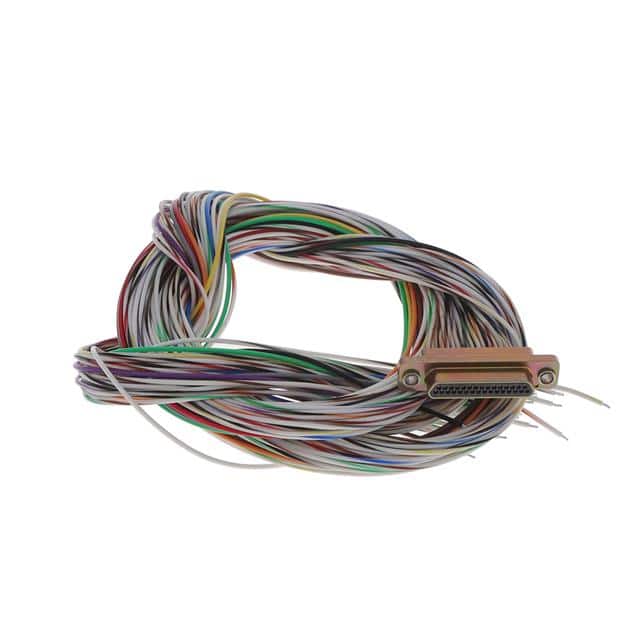 MDM-31PH006F-F222 CABLE ASY D TO WIRE 31P 914.4MM