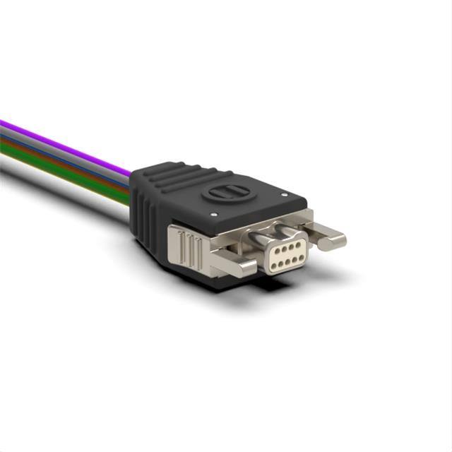 A28050-009 NANO-D 9 PIN MALE LATCHING 18" W