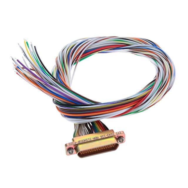 MDM-31SH003F-F222 CABLE ASY D TO WIRE 31P 457.2MM