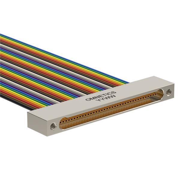 A55000-037 NANO-D 37 SKT FEMALE 18" WIRE LE