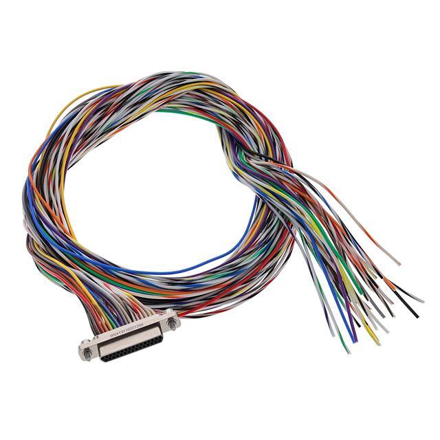 MQ-212-031-161-45WD D-SUB, PLUG, .050", 2ROW, 31POS,