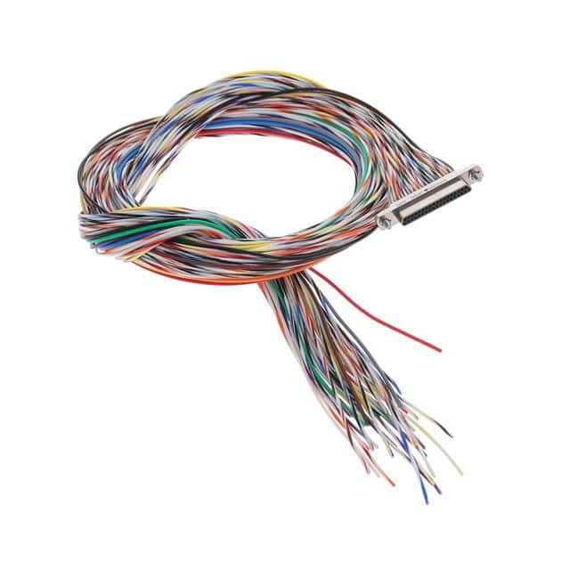MQ-212-037-161-41WD D-SUB, PLUG, .050", 2ROW, 37POS,