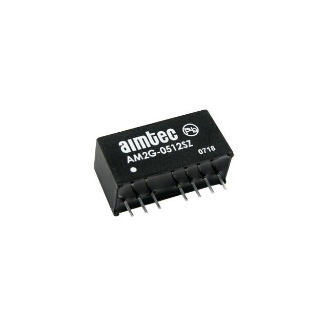 AM2G-0503SZ Aimtec AM2G-0503SZ is an isolated DC-DC converter with 4.5-9V input, 3.3V 500mA output, 1000VDC isolation, and 2W power rating in a through-hole 8-SIP package.