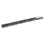 GV2G554 The Schneider Electric GV2G554 is a 3-pole comb busbar with a 63A current rating and 690V insulation voltage. It features 5 tap-offs with a 54mm pitch.