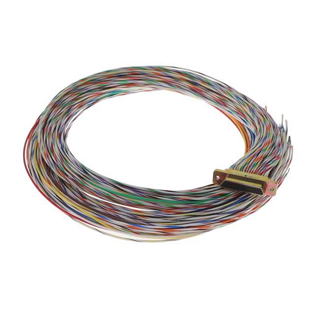 MM-313-051-161-00WD D-SUB, PLUG, .050", 3ROW, 51POS,