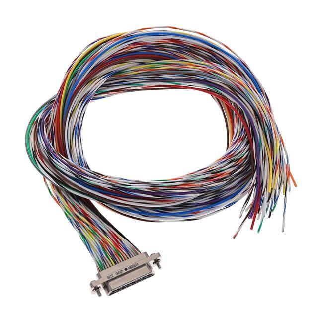 MM-312-051-161-43WD D-SUB, PLUG, .050", 3ROW, 51POS,