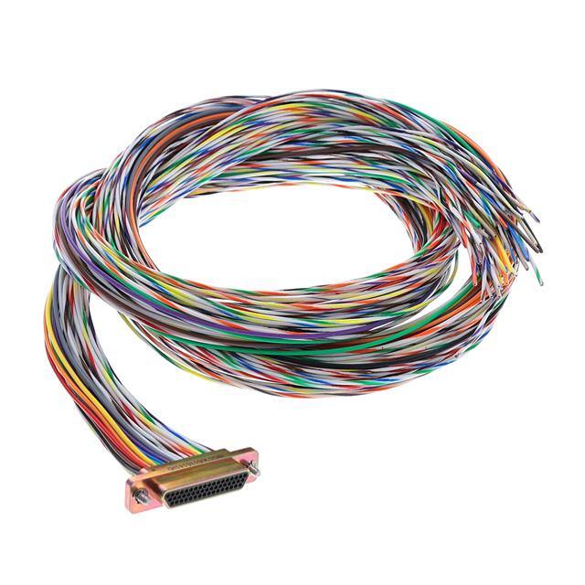 MM-313-051-161-41WD D-SUB, PLUG, .050", 3ROW, 51POS,