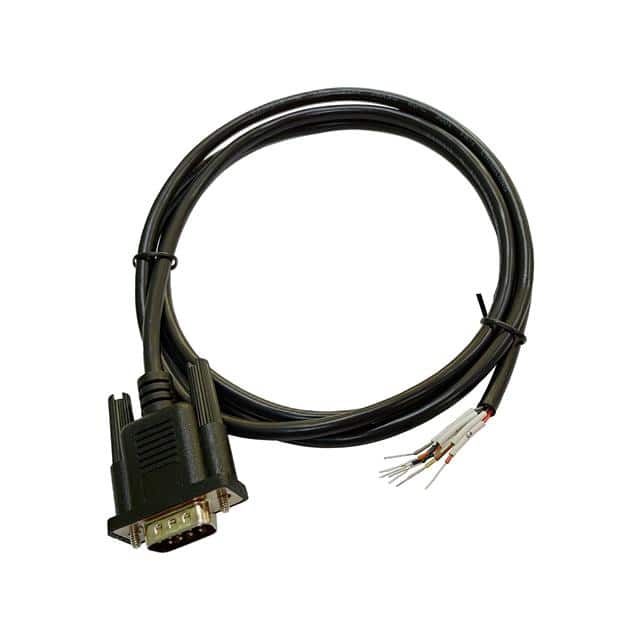 DBC-9MW-05 DB9 Male Serial Cable to Bare Wi