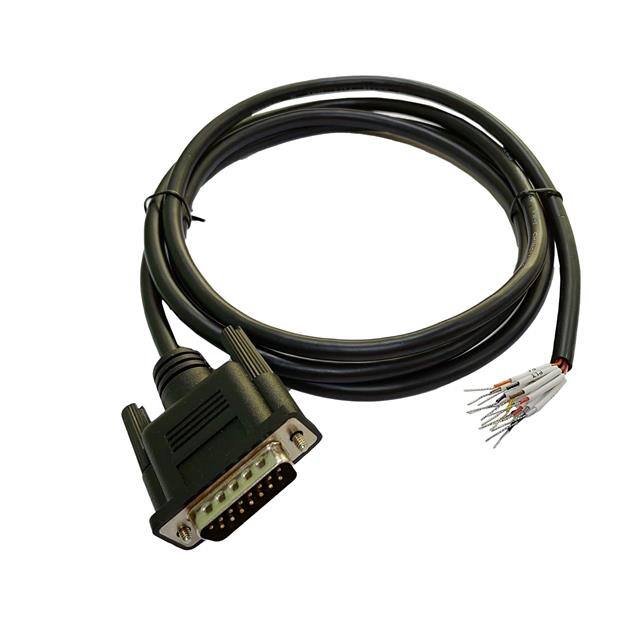 DBC-15MW-05 DB15 Male Serial Cable to Bare W