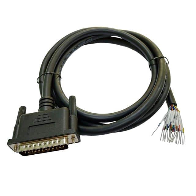 DBC-25MW-05 DB25 Male Serial Cable to Bare W