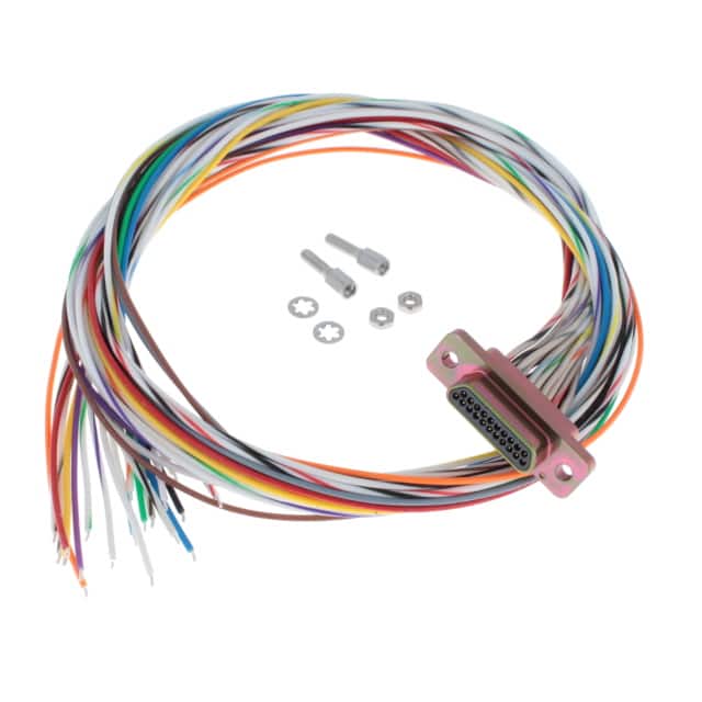 MDM-21PH003P CABLE ASY D TO WIRE 21P 457.2MM
