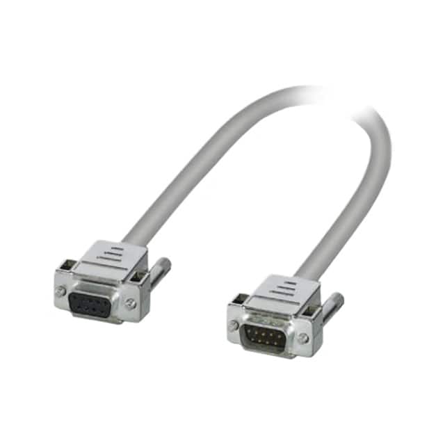 2302010 CABLE ASSY DB09 SHIELDED GRAY 2M