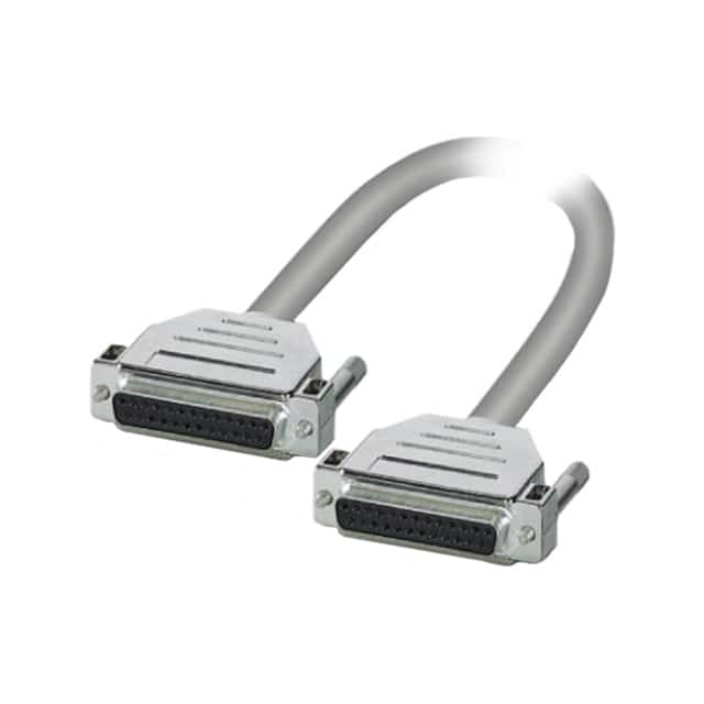 2305486 CABLE ASSY DB25 SHIELDED GRAY 2M