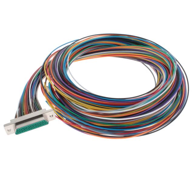 M83513/03-G04N 51 POS PLUG 36" COLR PTFE NI PLT