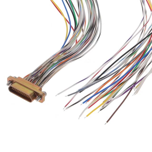 MDM-25SH003L CABLE ASY D TO WIRE 25P 457.2MM