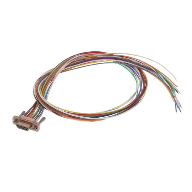 MDM-15PH003K CABLE ASY D TO WIRE 15P 457.2MM