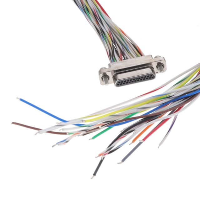 MDM-25PH048L-A174 CABLE ASSY D TO WIRE 25P 1.22M