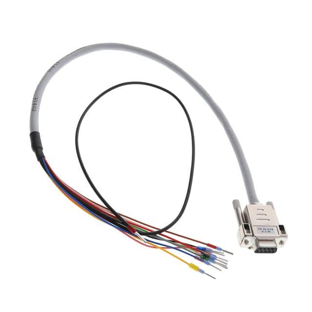 2926014 CABLE ASSY DB09 SHLD GRAY 500MM