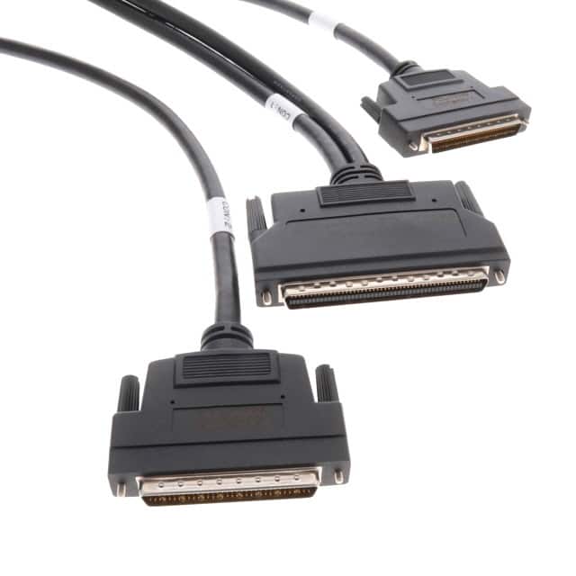 PCL-10268-1E CABLE ASSY HPCN100/HPDB68 BLK 1M
