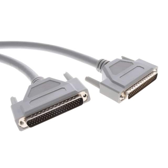 PCL-10162-3E CABLE ASSY DB62 SHLD GRY 3M