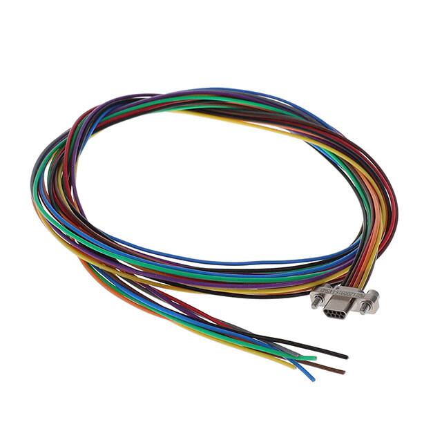 MQ-212-009-161-45WD D-SUB, PLUG, .050", 2ROW, 9POS,