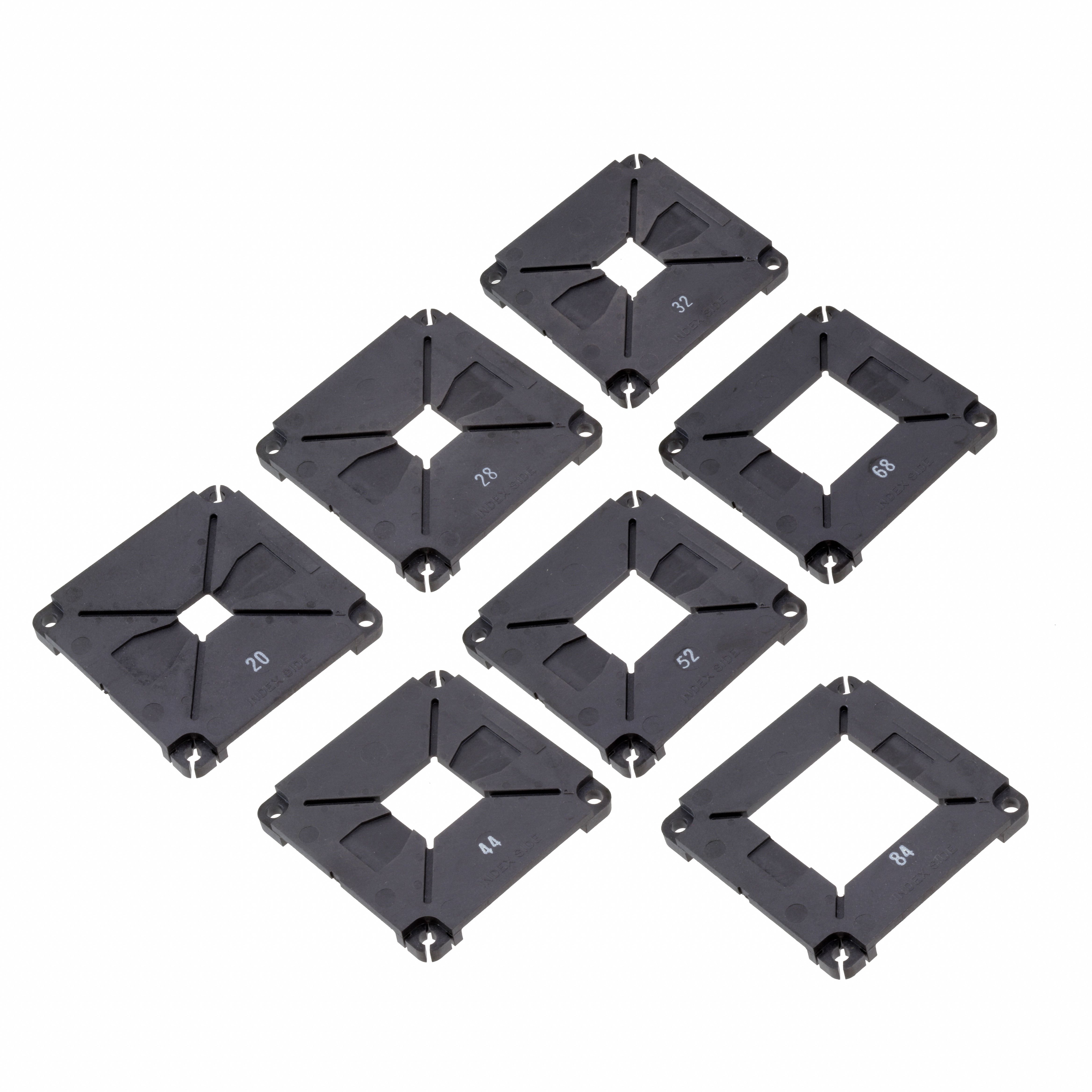 1110832 538 ZIF TEST SCKT INSERT PLATES
