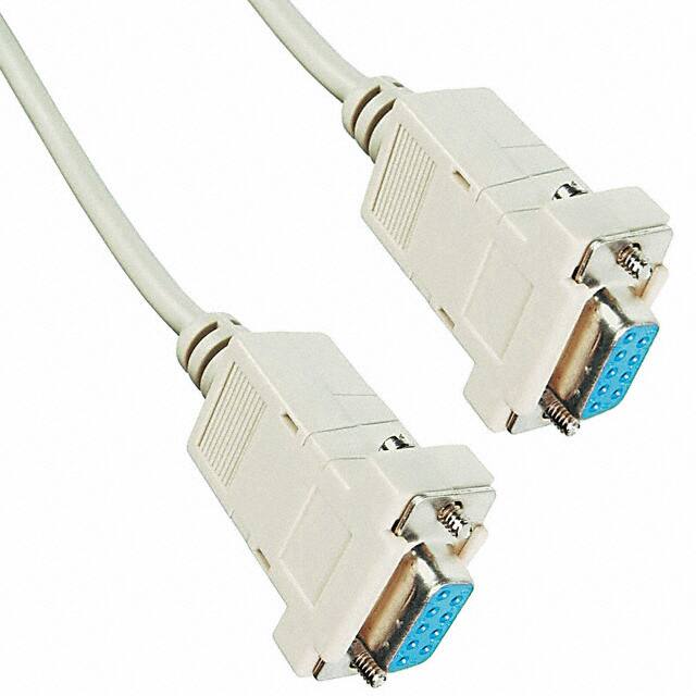 AK231-2 CABLE ASSY DB09 SHLD BEIGE 2M