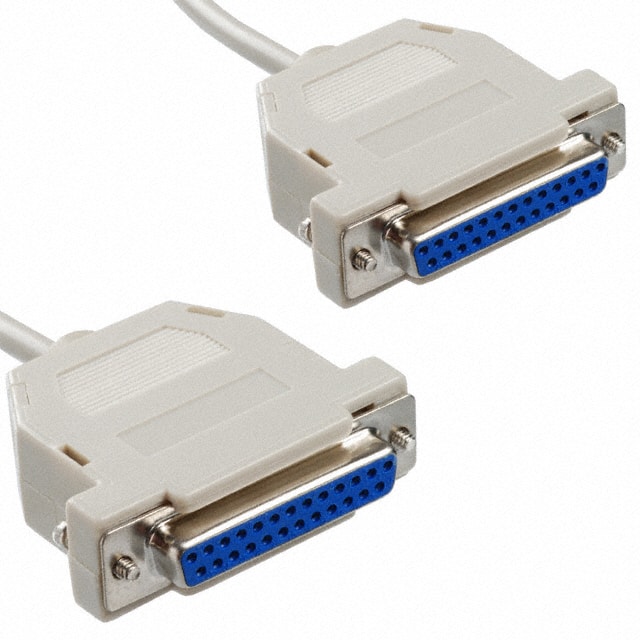 AK144-3 CABLE ASSY DB25 SHLD BEIGE 3M