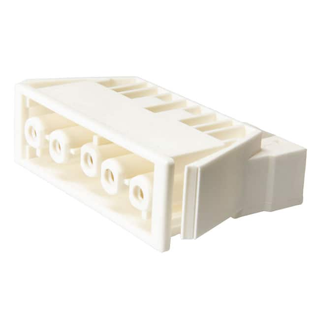 168855 CONN RCPT 5POS CLAMP/SPR PNLMT