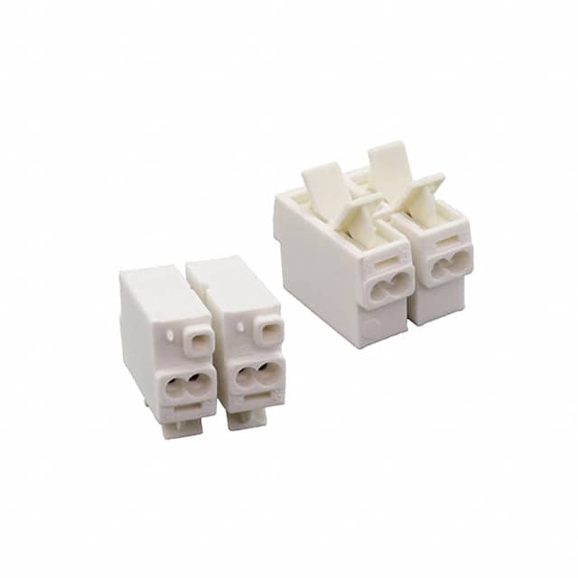 112402 CONN TERM STRIP 2POLE SCREWLESS