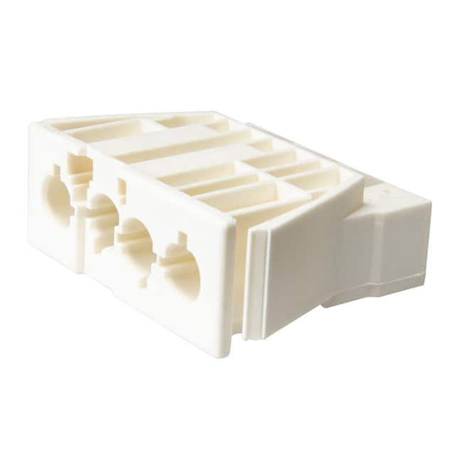 168754 CONN PLUG 4POS CLAMP/SPR PNLMT