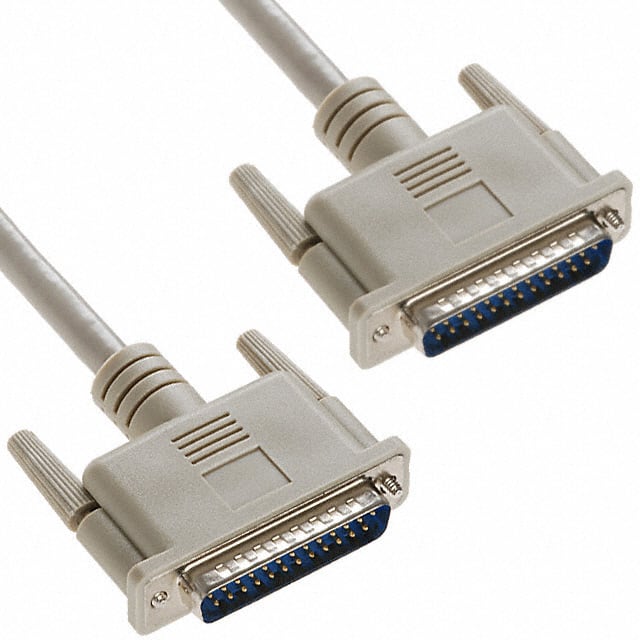 AK738-5 CABLE ASSY DB25 SHLD BEIGE 5M