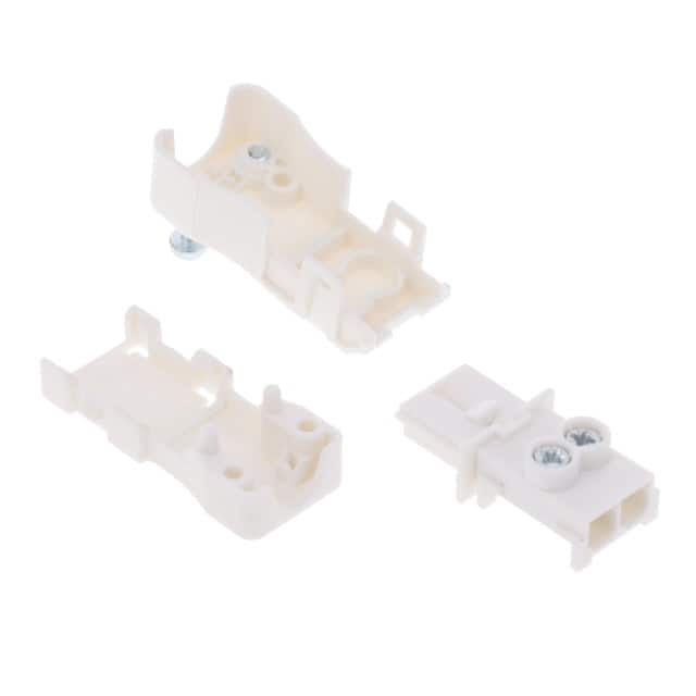 147452 CONN RECEPT 2POS SCREW WHT