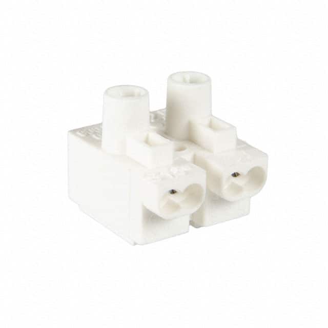 114602 CONN TERM STRIP 2POLE SCREWLESS