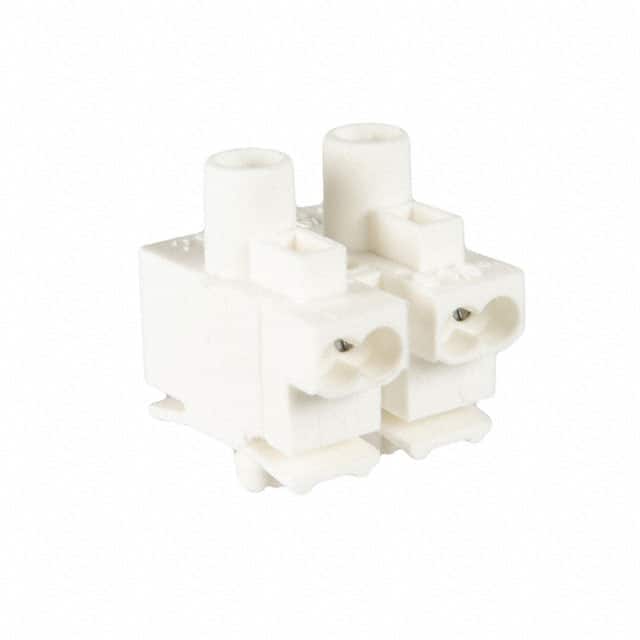 114802 CONN TERM STRIP 2POLE SCREWLESS