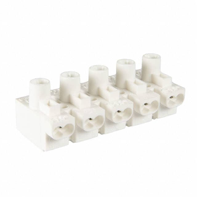 114605 CONN TERM STRIP 5POLE SCREWLESS