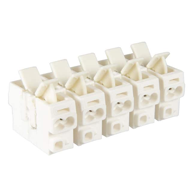 112405 CONN TERM STRIP 5POLE SCREWLESS