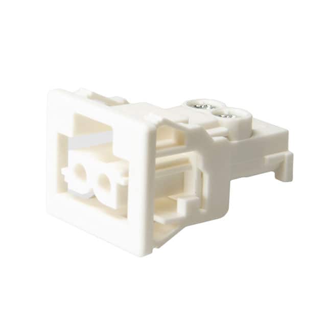 148652 CONN RECEPT 2POS SCREW PNLMT