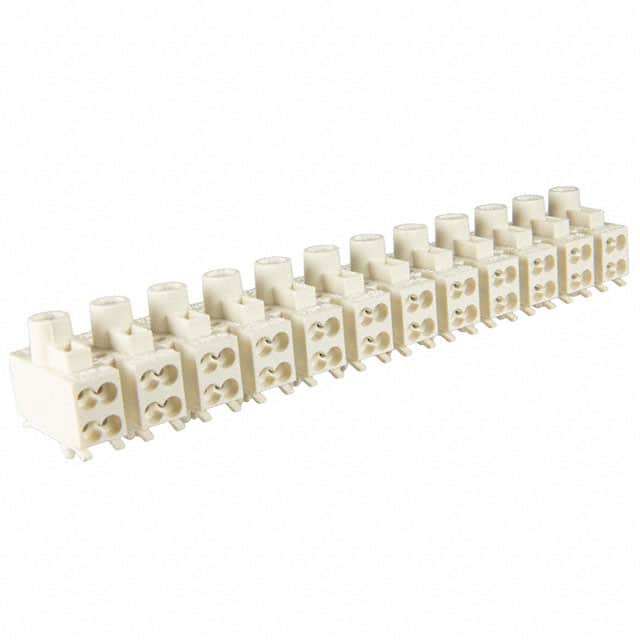 114212 CONN TERM STRIP 12POLE SCREWLESS