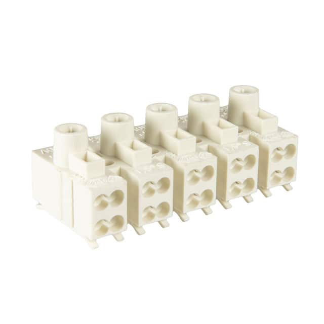 114005 CONN TERM STRIP 5POLE SCREWLESS