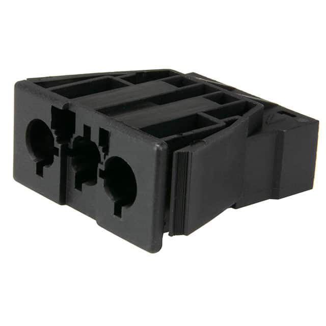168763 CONN PLUG 3POS CLAMP/SPR PNLMT