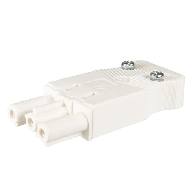 165453 CONN RCPT 3POS SCREW W/STRAIN
