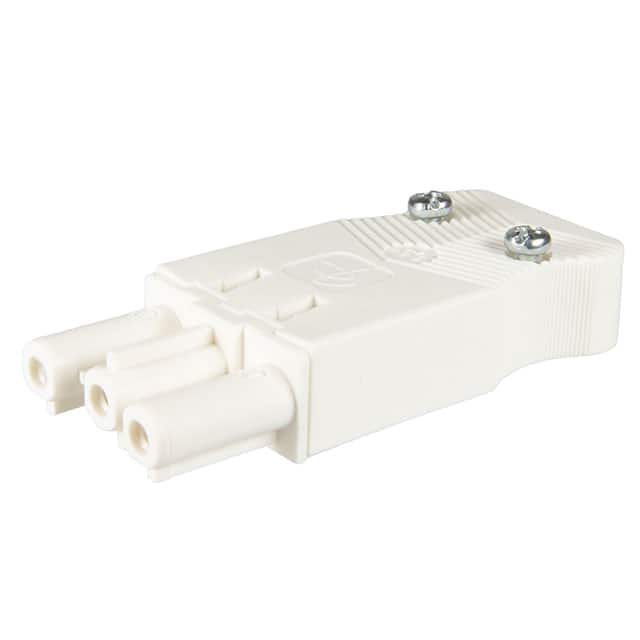 165653 CONN RCPT 3POS SCREW W/STRAIN