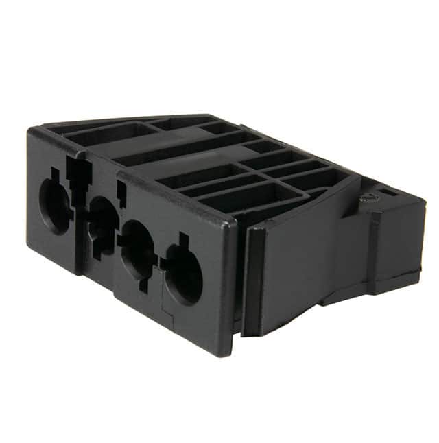 168764 CONN PLUG 4POS CLAMP/SPR PNLMT