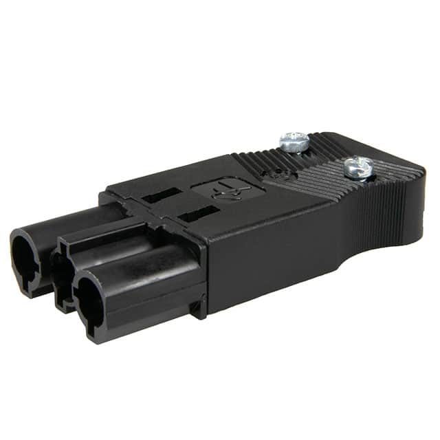 162463 CONN PLUG 3POS SCREW W/STRAIN