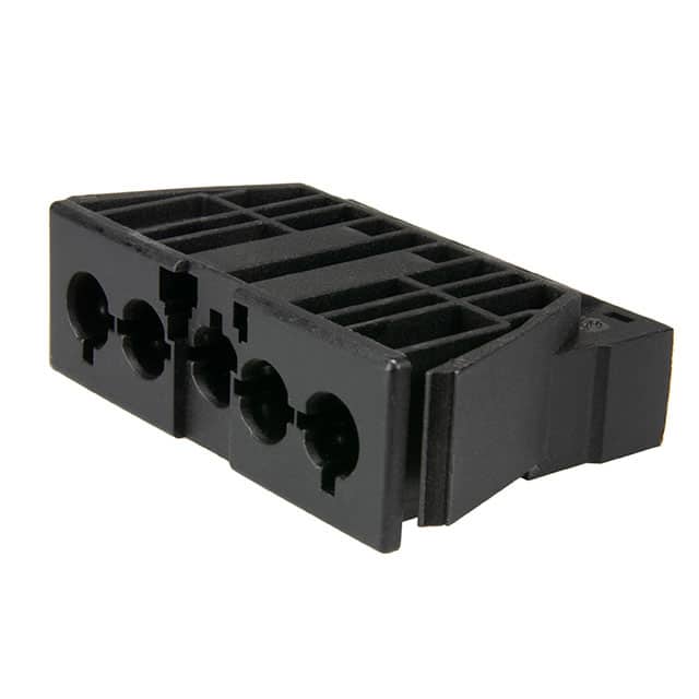 168765 CONN PLUG 5POS CLAMP/SPR PNLMT