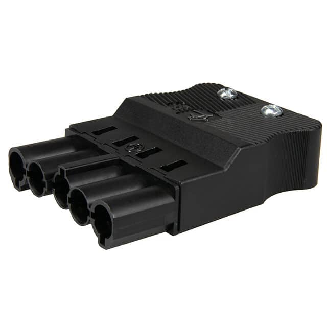 162465 CONN PLUG 4POS SCREW W/STRAIN