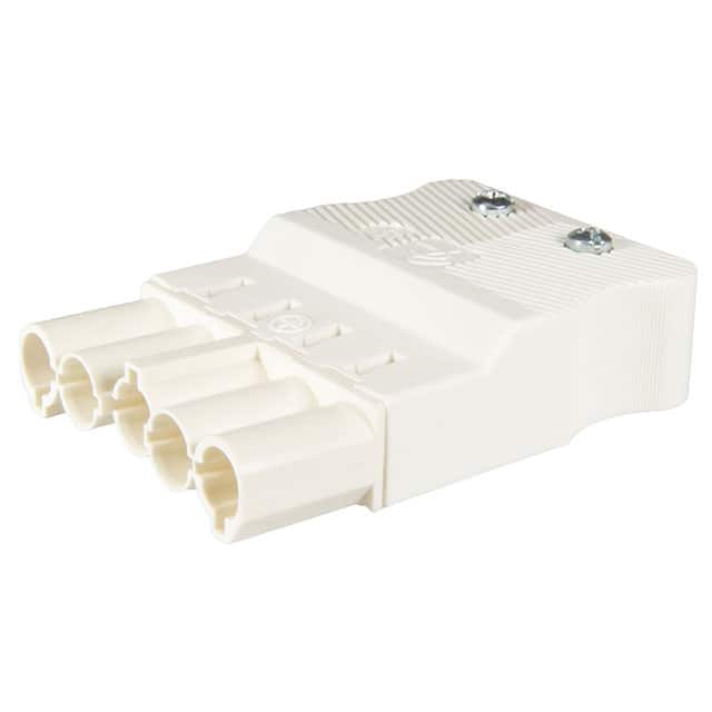 162455 CONN PLUG 4POS SCREW W/STRAIN