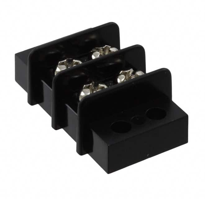 1546306-2 CONN BARRIER STRIP 2CIRC 0.374"