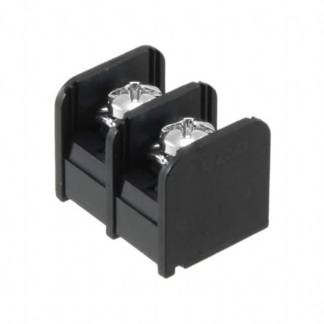 NC6-P108-02 CONN BARRIER STRIP 2CIRC 0.375"